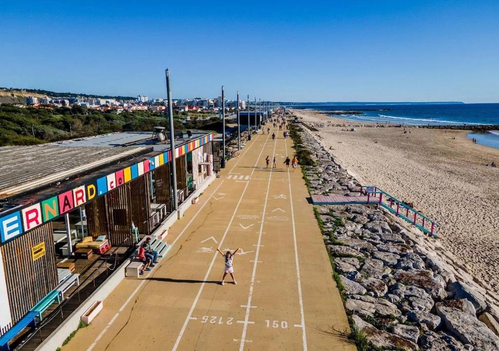 Amazing Terrace Costa Da Caparica Apartment Exterior photo